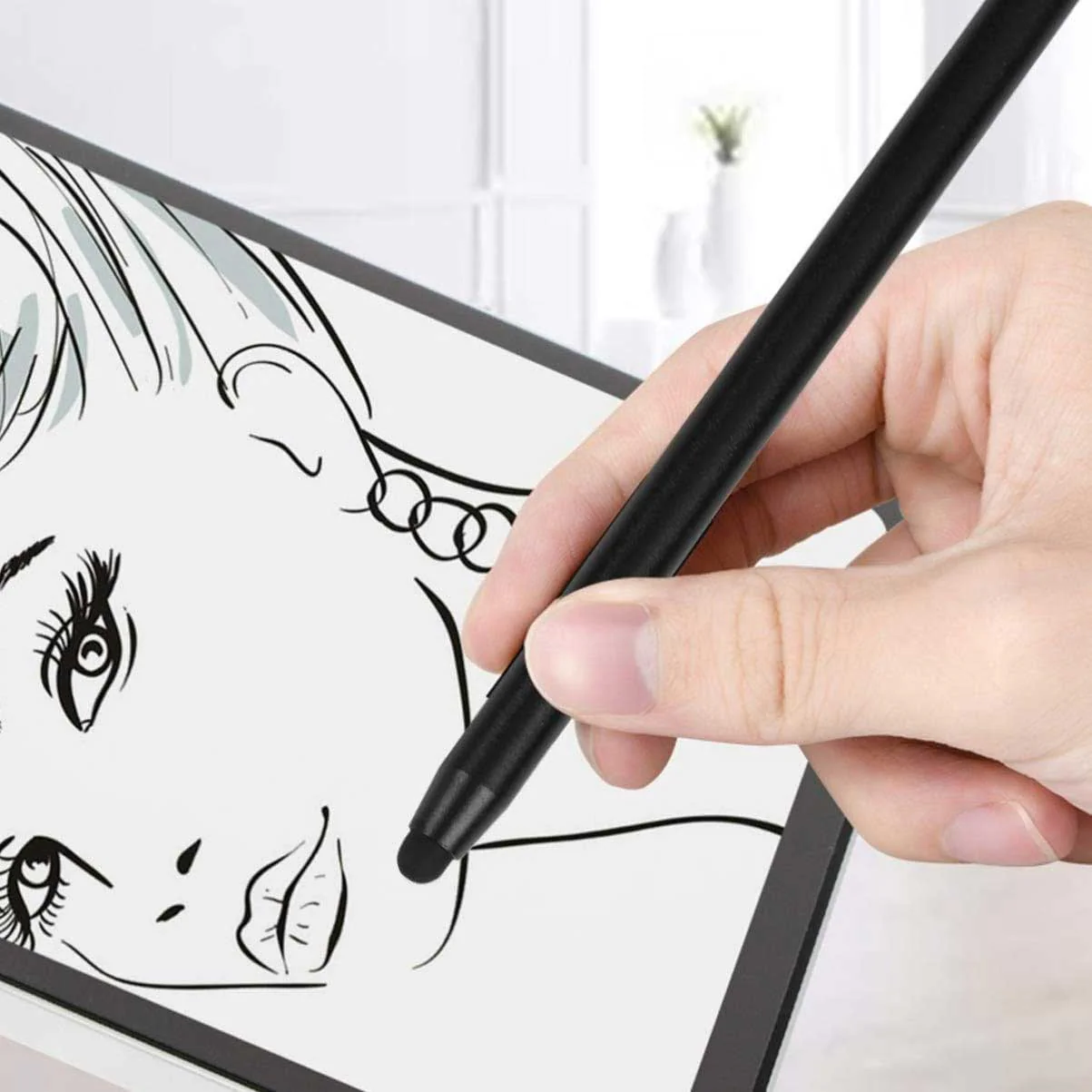 Stylus Pen Touch Aluminum Black Capacitive - ZDF93 - Image 3