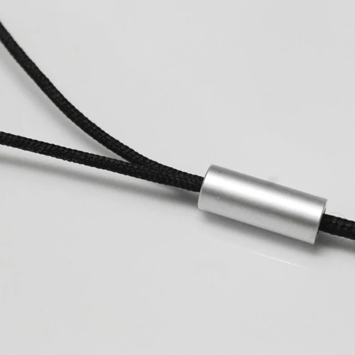 Hi-fi Sound Headphones 3.5mm Earphones -Metal Earbuds - Wood Trim - Silver - Fonus F98 - Image 5