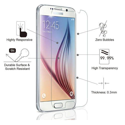 Samsung Galaxy Note 5 - Privacy Screen Protector - Tempered Glass - 3D Full Cover - Image 5