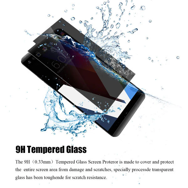 Google Pixel - Privacy Screen Protector - Tempered Glass - 3D Full Cover - Image 4