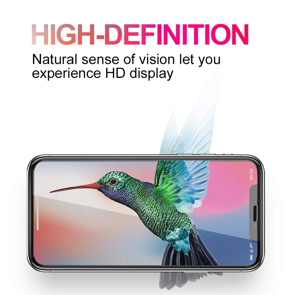 iPhone XR/11 - Tempered Glass Screen Protector - HD Clear - 5D Curved - Full Cover - Image 5