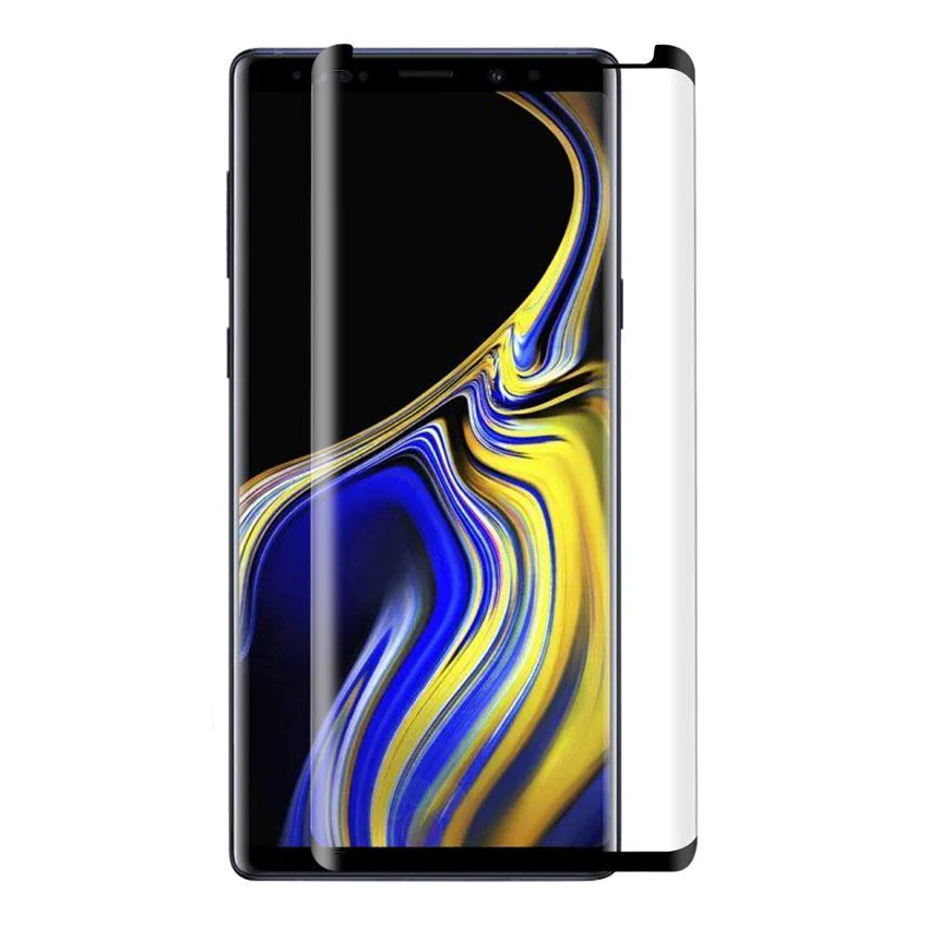 Samsung Galaxy Note 9 - Tempered Glass Screen Protector - HD Clear - 5D Curved - Full Cover