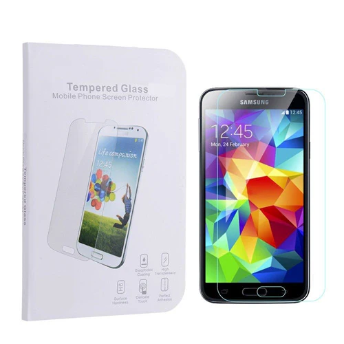 Samsung Galaxy S5 - Tempered Glass Screen Protector - HD Clear - Full Cover - Image 5