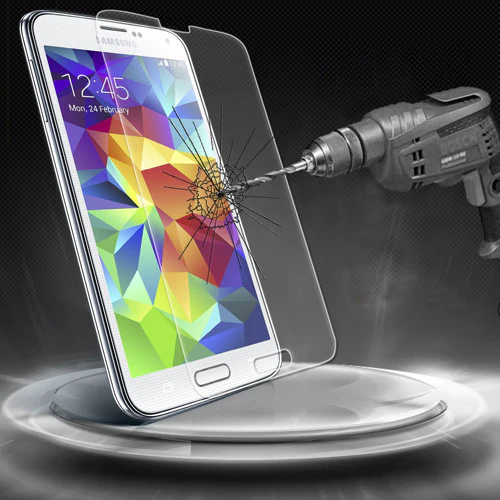 Samsung Galaxy S5 - Tempered Glass Screen Protector - HD Clear - Full Cover - Image 6