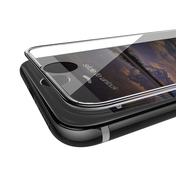iPhone 6S/7/8 - Tempered Glass Screen Protector - HD Clear - Curved - Full Cover - Image 5