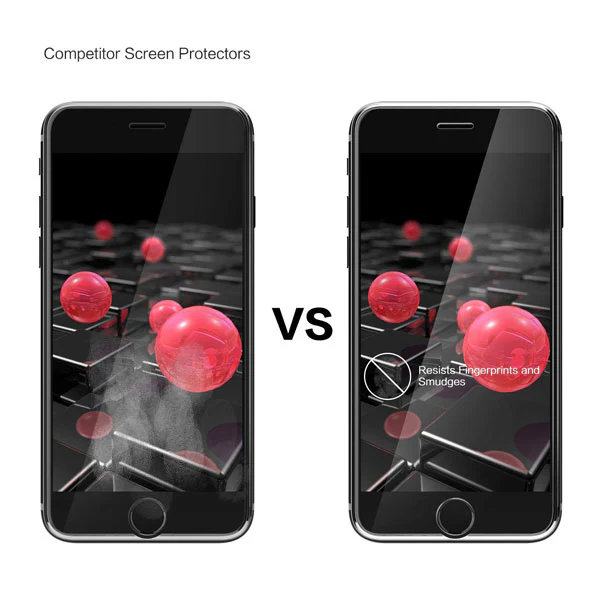 iPhone 6S/7/8 - Tempered Glass Screen Protector - HD Clear - Curved - Full Cover - Image 6