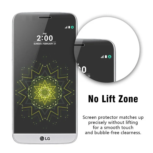 LG G6 - Screen Protector Silicone TPU Film - Full Cover - HD Clear - Image 2