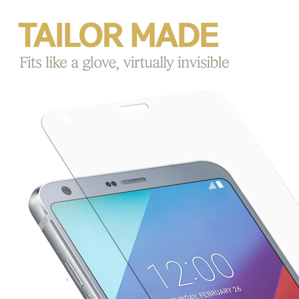 LG G6 - Screen Protector Silicone TPU Film - Full Cover - HD Clear - Image 4