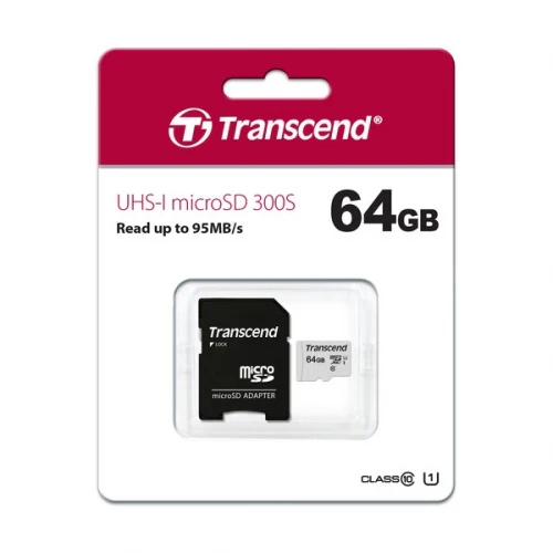 64GB Memory Card Transcend High Speed MicroSD Class 10 MicroSDXC - Image 2