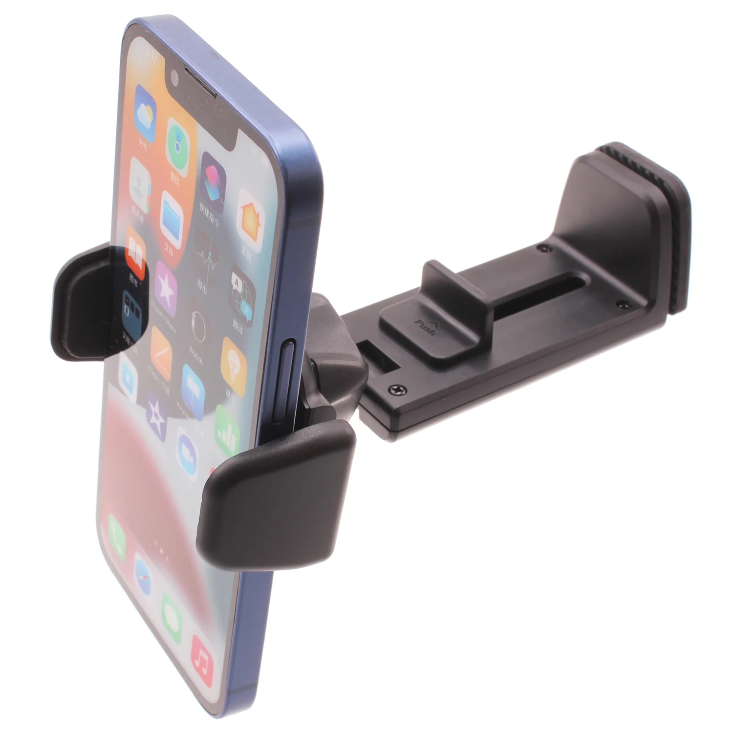 Travel Holder Phone Mount Desktop Stand Airplane 360 Degree Rotation Cradle - ZDV84