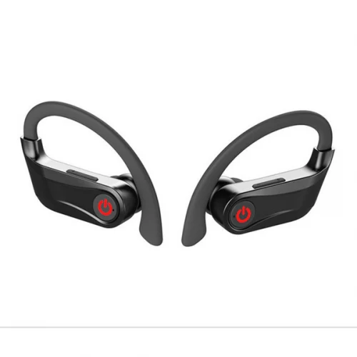 TWS Bluetooth Headphones Wireless Earphones Ear Hook Buds - Black - L95 - Image 9