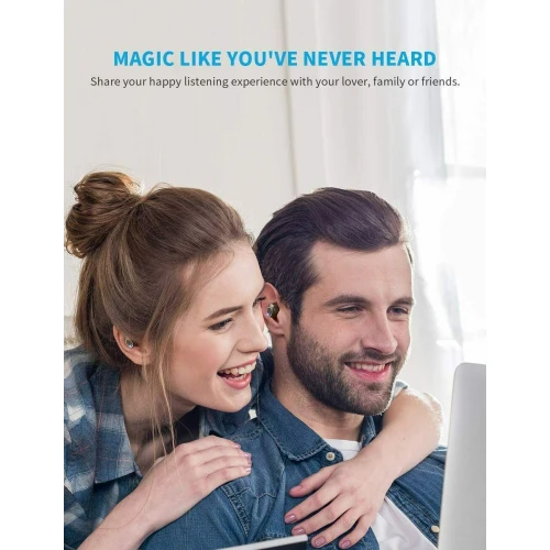 TWS Earphones Wireless Earbuds Headphones True Stereo Headset - ZDTWS1 - Image 4