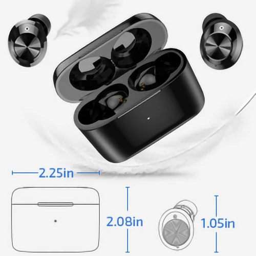 TWS Earphones Wireless Earbuds Headphones True Stereo Headset - ZDTWS2 - Image 7