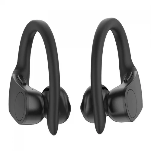 TWS Wireless Earphones Behind the Ear Buds - Black - L86 - Image 3