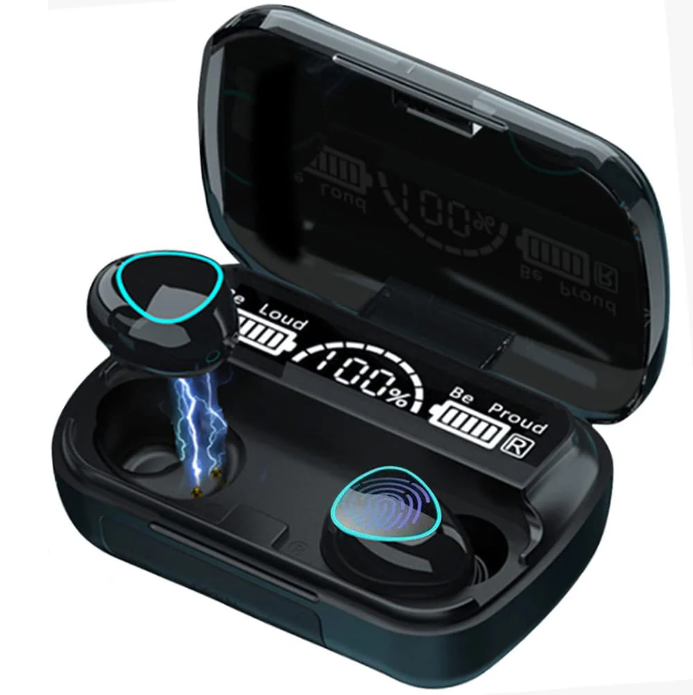 TWS Headphones Wireless Earbuds Earphones True Wireless Stereo Headset - ZDY82
