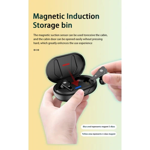 TWS Earphones Wireless Earbuds Headphones - F90 - Image 3