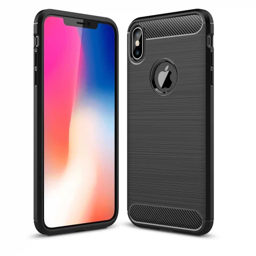 Ultra Slim Carbon Fiber Case Cover - Shockproof - Black - Fonus R96