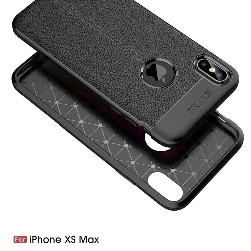 Ultra Slim TPU Leather Case Cover - Shock Absorbent - Black - Fonus L28 - Image 2