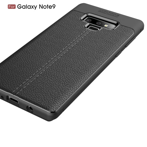 Ultra Slim TPU Leather Case Cover - Shock Absorbent - Black - Fonus V01 - Image 2