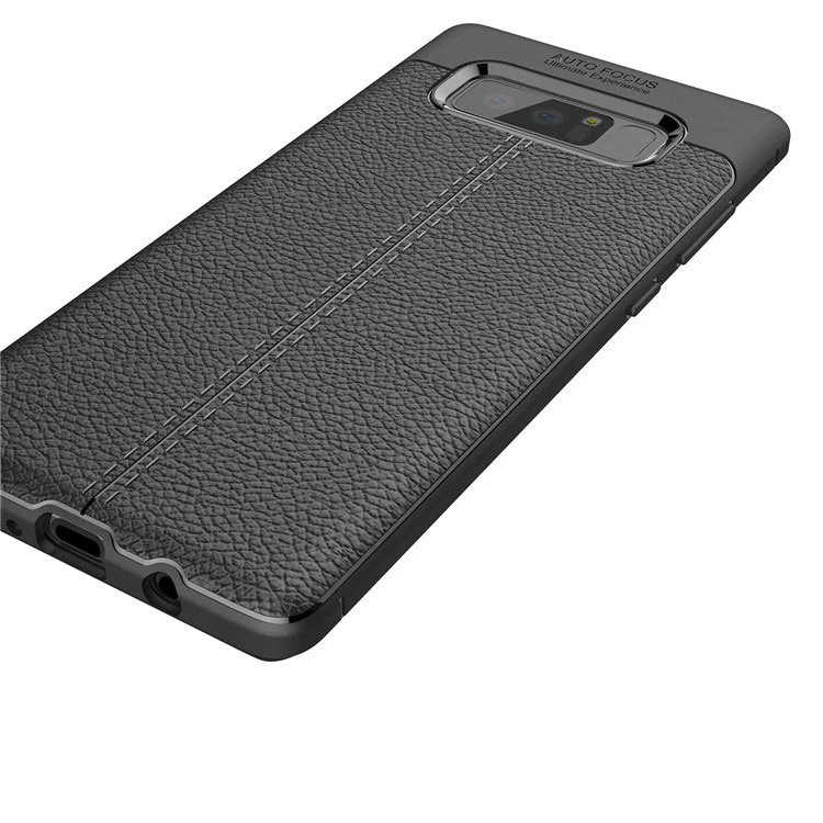 Ultra Slim TPU Leather Case Cover - Shock Absorbent - Black - Fonus L24 - Image 4