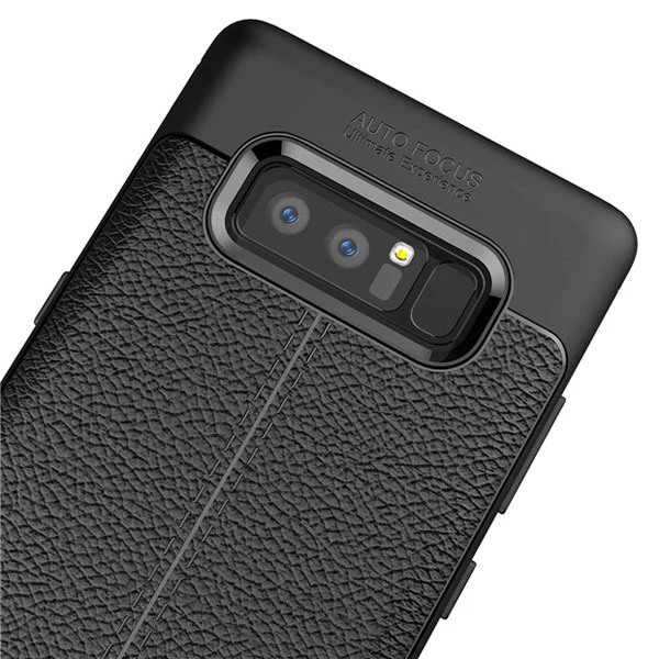 Ultra Slim TPU Leather Case Cover - Shock Absorbent - Black - Fonus L24 - Image 6
