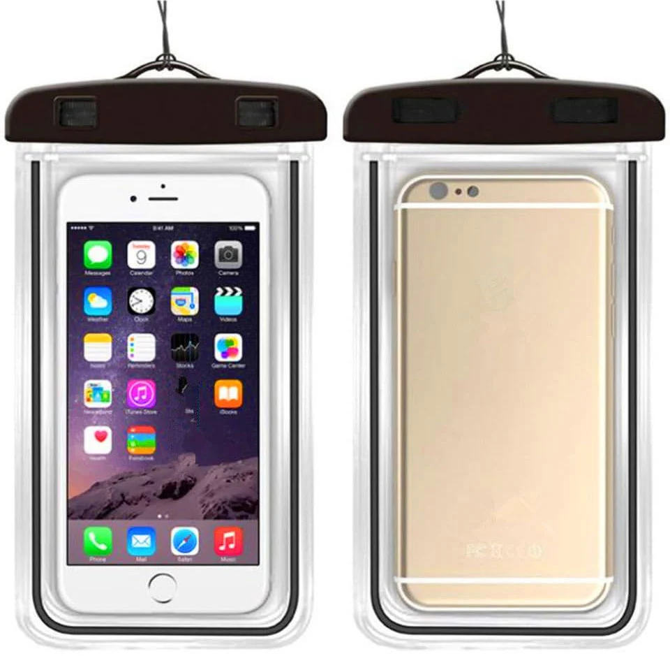Waterproof Case 2 Pieces Underwater Bag For Pool Sea Floating Cover Touch Screen - ZDE47+A47 - Image 2