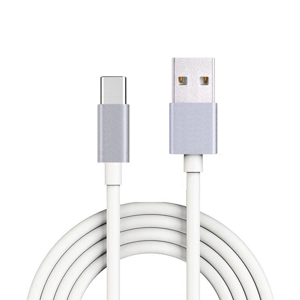 6ft USB-C Cable Charger Cord - TPE - White - Fonus J65 - Image 2