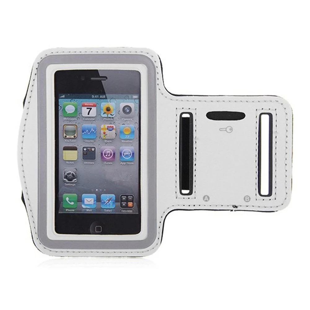 Sports Armband Gym Running Band Neoprene - White - Fonus D36 - Image 10