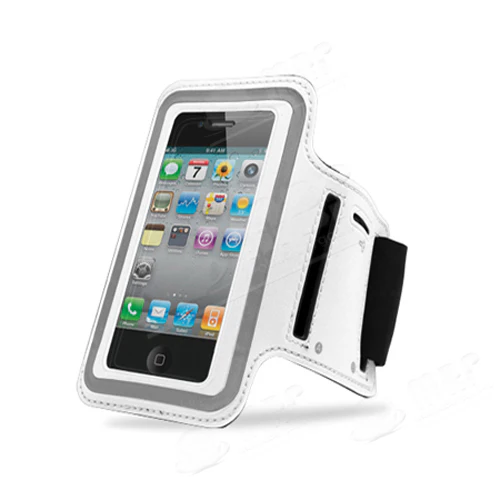 Sports Armband Gym Running Band Neoprene - White - Fonus D36 - Image 11