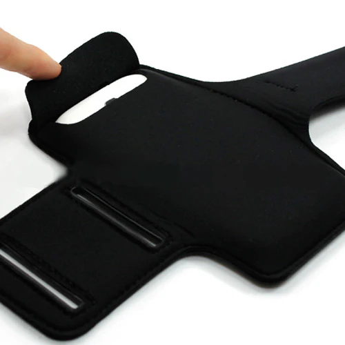 Sports Armband Gym Running Band Neoprene - White - Fonus D96 - Image 3