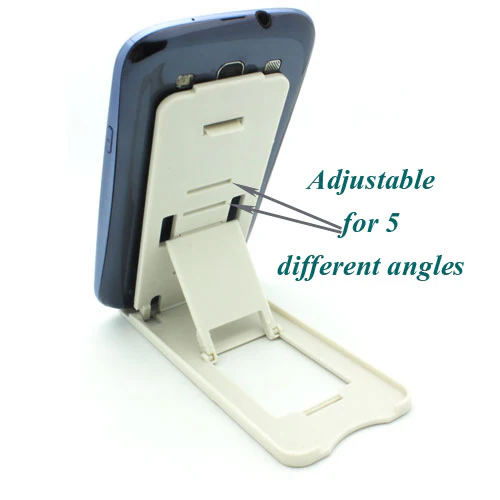 Portable Travel Fold-up Stand - White - Fonus T05 - Image 5