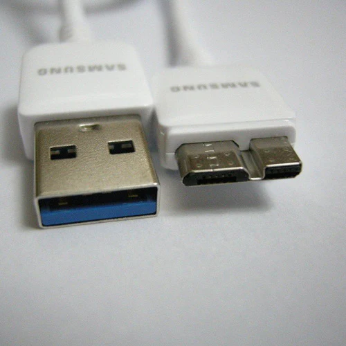 Samsung USB 3.0 Cable Charger Cord - OEM - White - Image 3