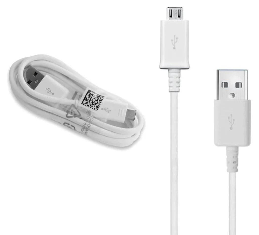Samsung 3ft Micro USB Cable Charger Cord - OEM - White - Image 3