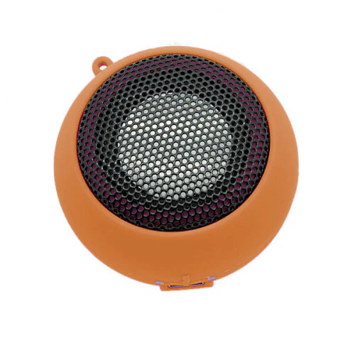 Multimedia Loud Speaker - Wired - MicroSD Player - Orange - Fonus F81
