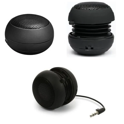 Multimedia Loud Speaker - Wired - MicroSD Player - Black - F52 - Image 3