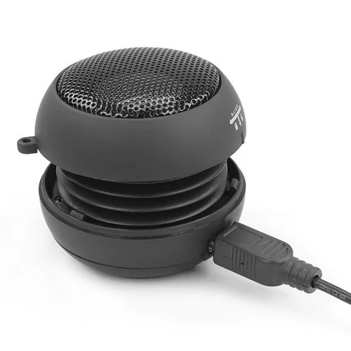 Multimedia Loud Speaker - Wired - MicroSD Player - Black - F52 - Image 4