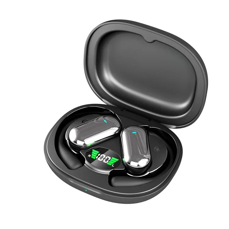 Wireless Ear-hook OWS Earphones Bluetooth Earbuds Over the Ear Headphones True Stereo Charging Case Hands-free Mic - ZDXZ95