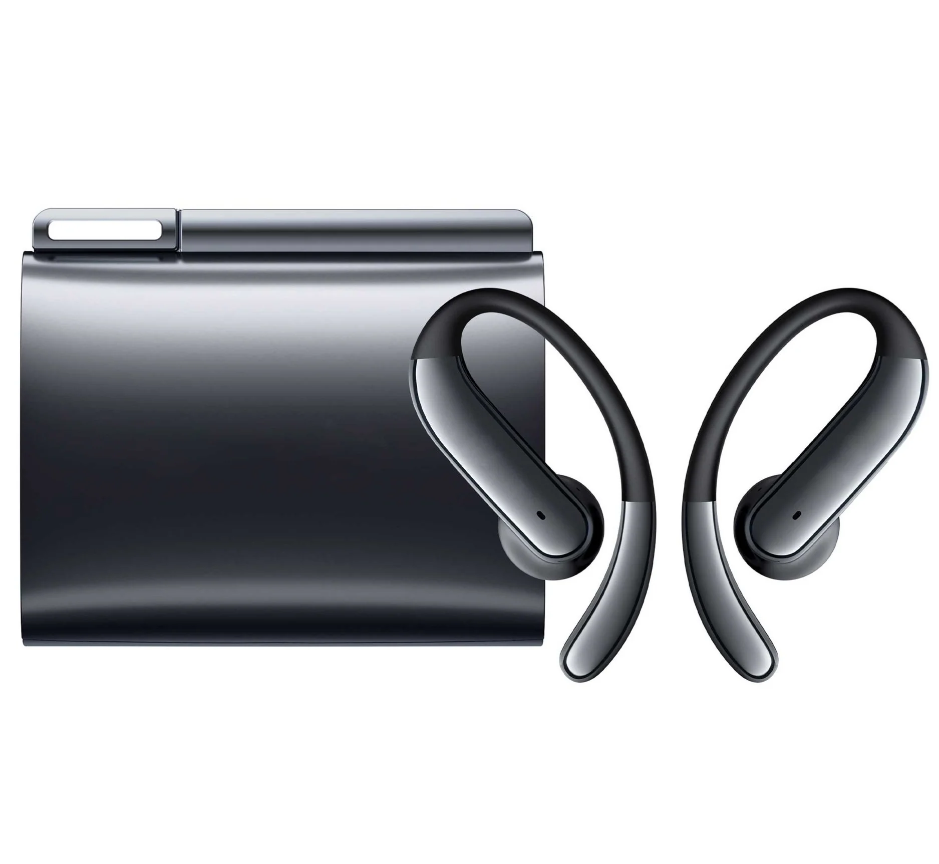 Wireless Ear-hook OWS Earphones Bluetooth Earbuds Over the Ear Headphones True Stereo Charging Case Hands-free Mic - ZDY81 - Image 3