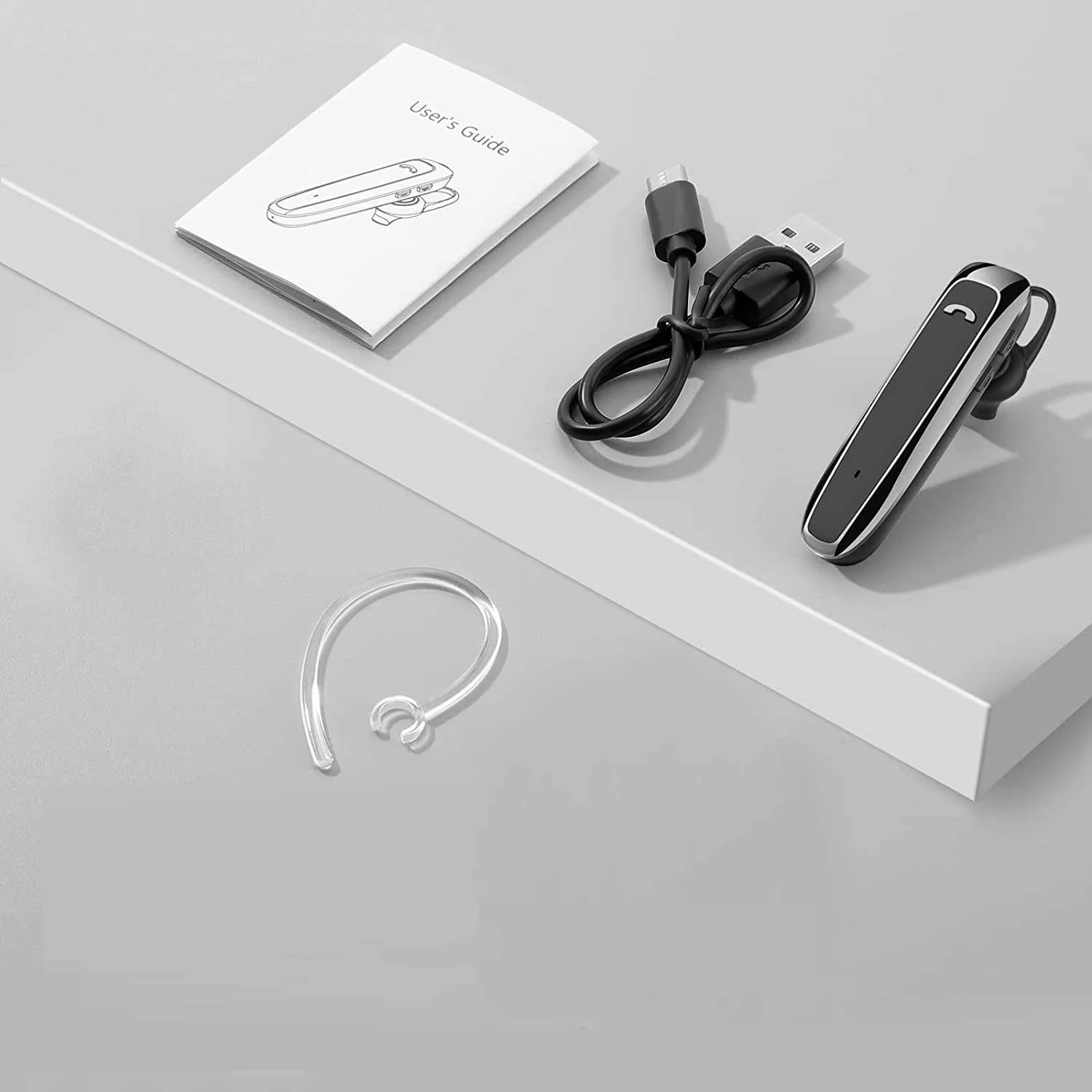 Wireless Earphone Mono Earbud Handsfree Mic Single Headphone Headset - ZDZ71 - Image 7
