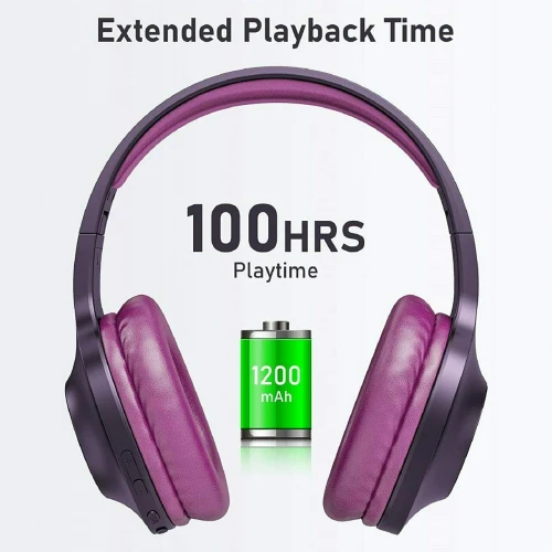 Wireless Headphones Foldable Headset w Mic Hands-free Earphones - ZDCM3 - Image 2