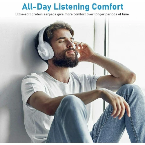Wireless Headphones Foldable Headset w Mic Hands-free Earphones - ZDCM4 - Image 6
