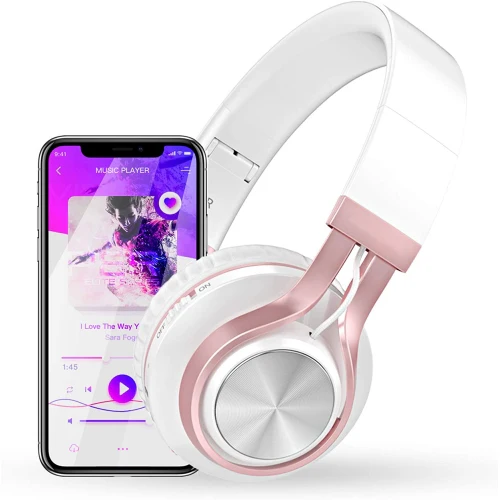 Wireless Bluetooth Headphones Foldable Headset w Mic Hands-free Earphones - ZDE50 - Image 6