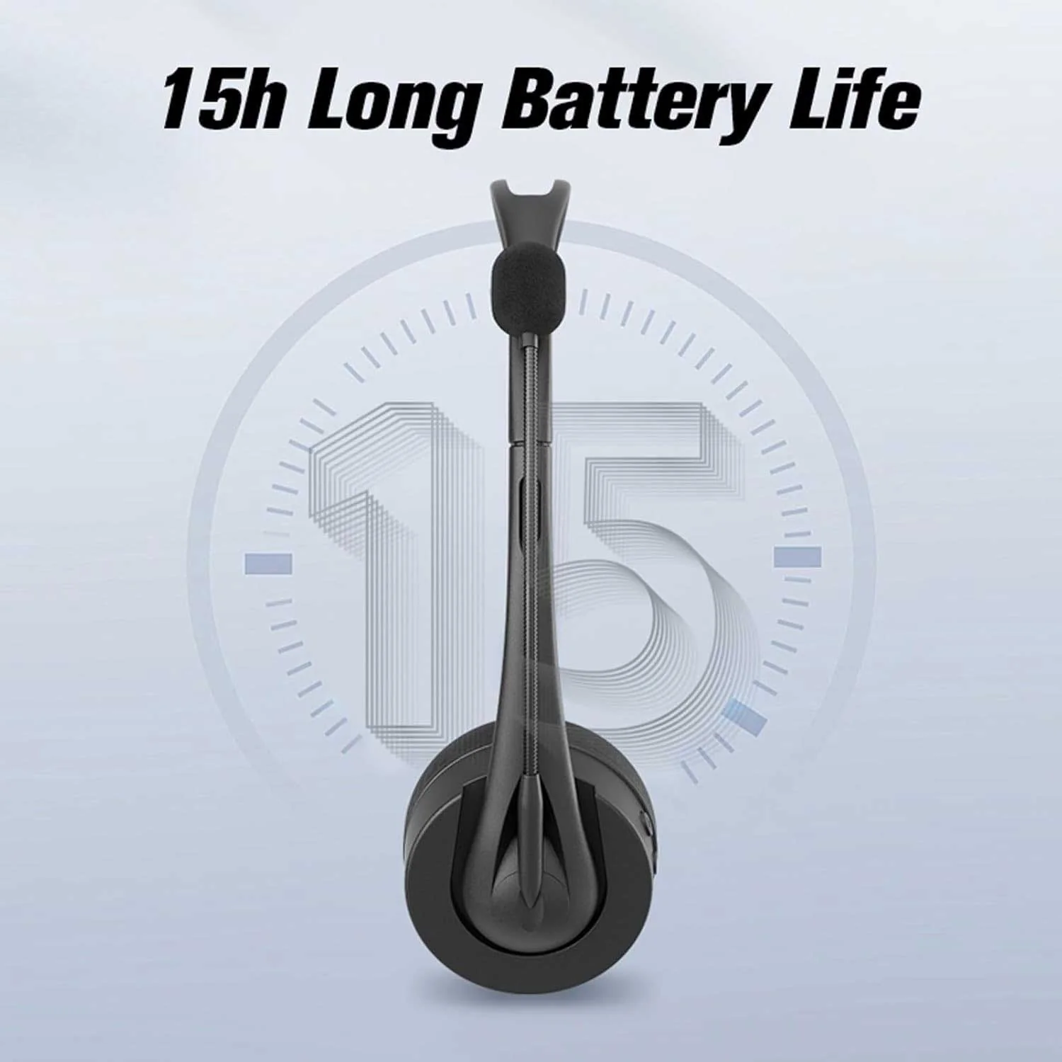 Wireless Headset Mic Headphone Bluetooth Earphone Hands-free - ZDY01 - Image 5