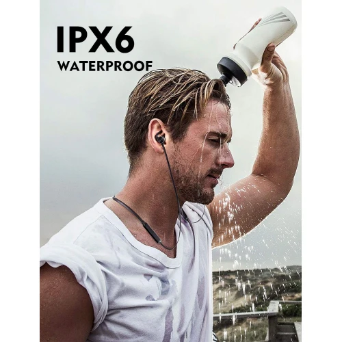 Neckbank Sports Wireless Earphones - Black - L84 - Image 3