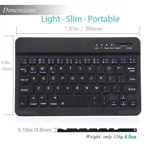 Wireless Bluetooth Keyboard - S73 - Image 4